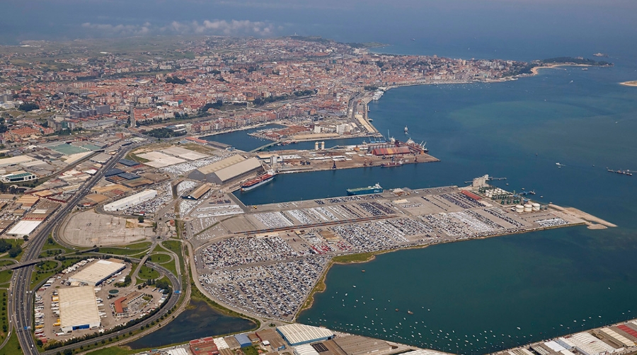 La nueva terminal de contenedores de Santander, m&aacute;s cerca