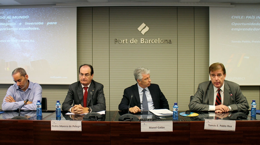 La misi&oacute;n a Chile, pieza clave para el crecimiento del hinterland del Puerto de Barcelona