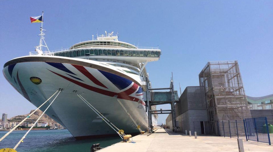 Alicante Cruise Terminal mejora sus previsiones y cerrar&aacute; el a&ntilde;o con 54 escalas