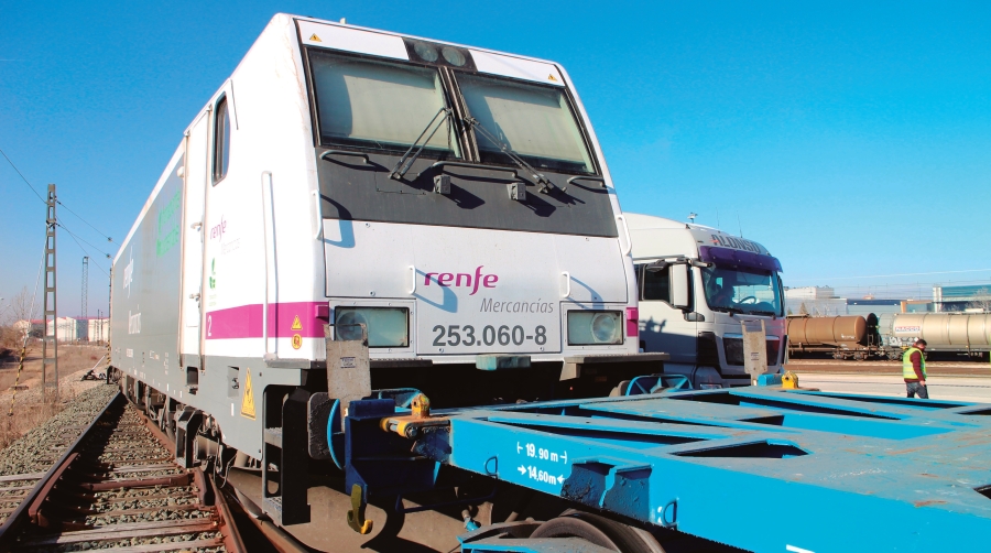 Renfe Mercancías registró en 2024 una cifra de negocio de 167,32 millones de euros. Foto M.J.