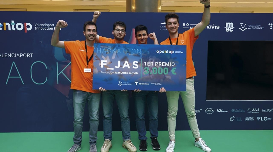 La app Tostimizer, primer premio del II Valenciaport Hackathon