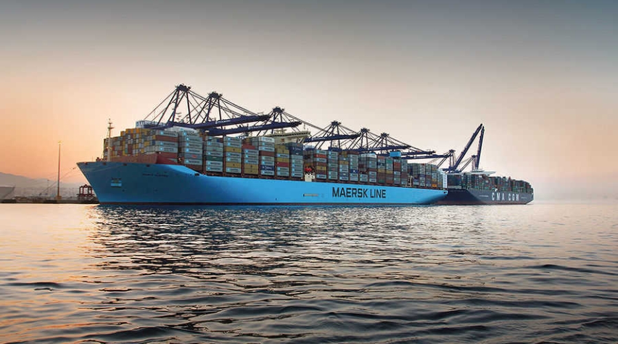 Primera escala de los megabuques &quot;CMA CGM Marco Polo&quot; y &quot;Marit Maersk&quot; en TTI Algeciras