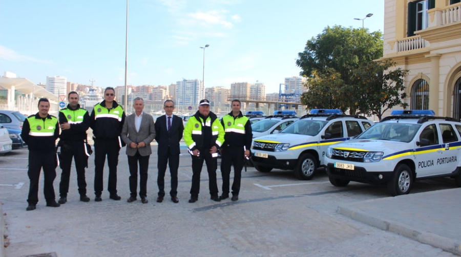 La Polic&iacute;a portuaria de M&aacute;laga renueva su flota de veh&iacute;culos