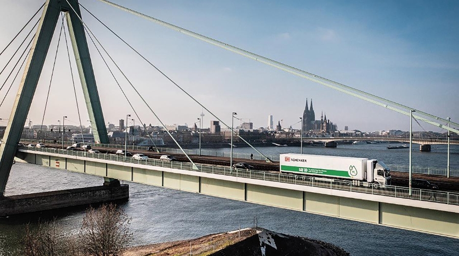 El vehículo fabricado por Hyzon cuenta con una autonomía de 400 kilómetros y realizará una ruta diaria entre Alemania y Bélgica.