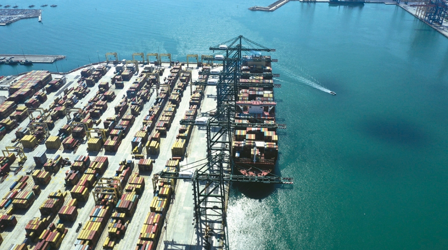 MSC Terminal Valencia trabaja para recuperar la normalidad en la operativa