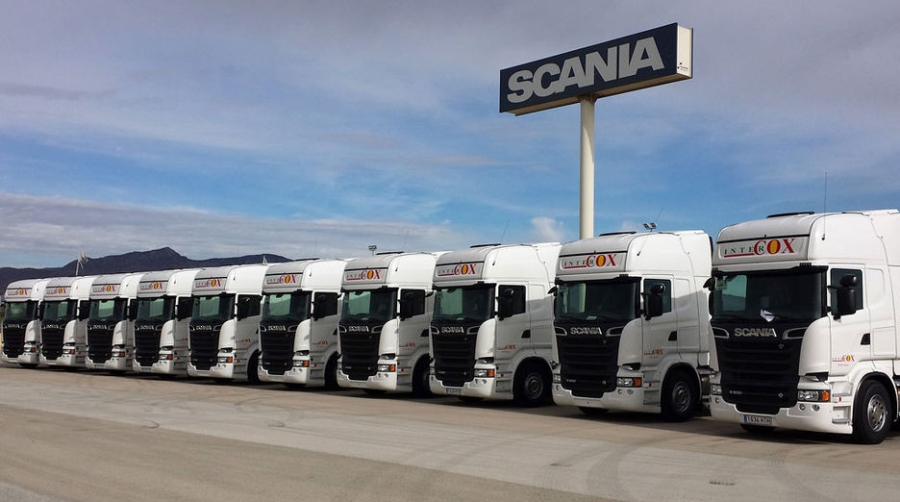 La transportista Intercox incorpora a su flota 12 nuevos Scania