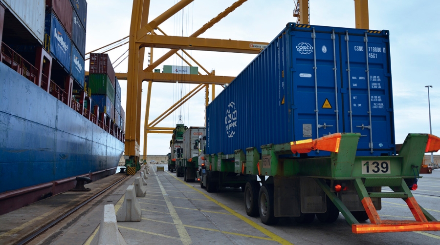 Valenciaport cierra el quinto mejor mes de su historia con un total de 477.194 TEUs