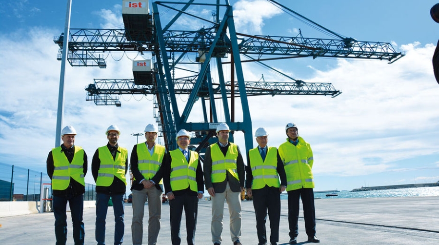 Intersagunto Terminales quiere comenzar a operar con sus nuevas gr&uacute;as en abril