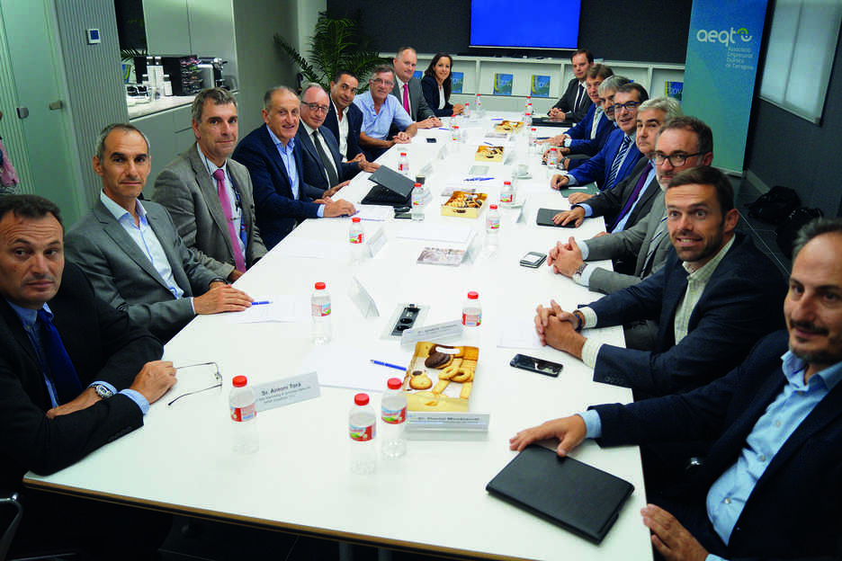 El conseller de Interior se interesa por la actividad de la AEQT