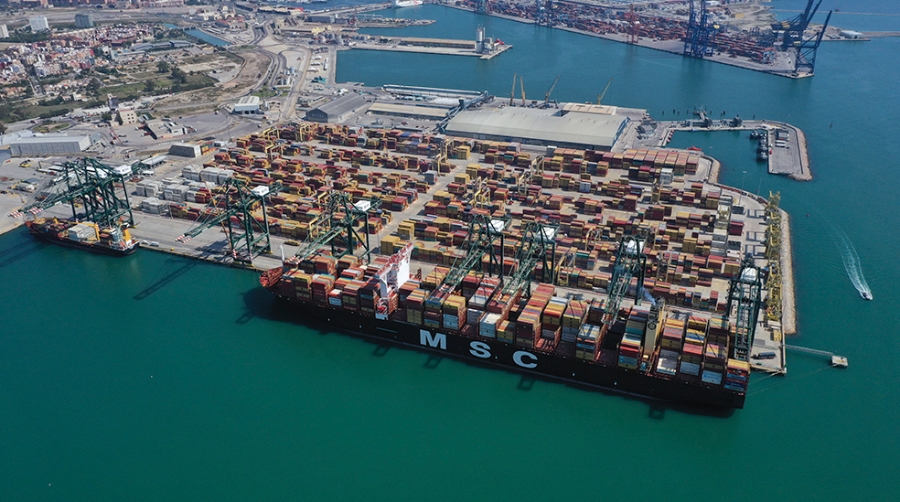 Los puertos espa&ntilde;oles muestran su capacidad para atender a los gigantes del mar