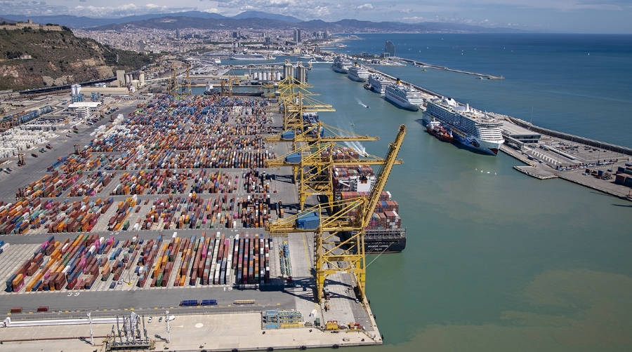 Port de Barcelona.