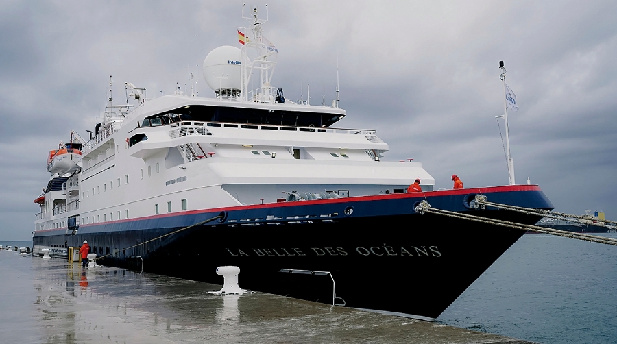 El pasado mes de abril, el “La Belle des Océans” estrenó la temporada de cruceros en Port Tarragona.