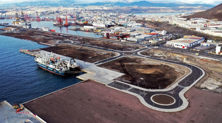 Área de expansión del Puerto de Las Palmas.