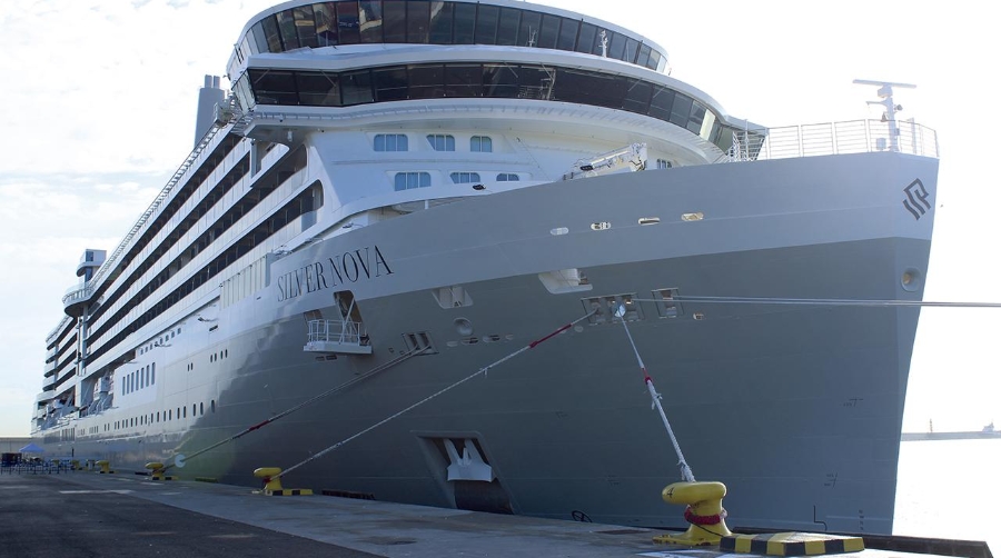 El crucero “Silver Nova” hace su primera escala en Valencia