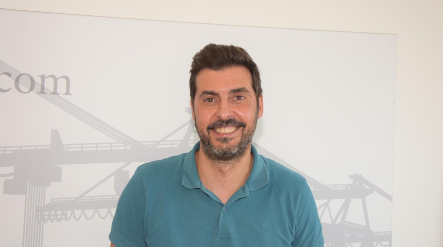 Víctor González ha sido reelegido como presidente de Colectivo de Transportistas de Levante. Foto R. T.