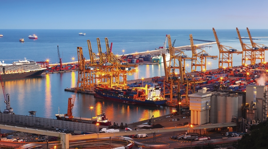 Port de Barcelona.