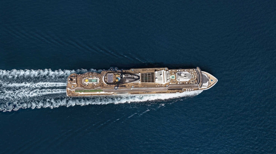 El crucero &ldquo;MSC Seaview&rdquo; escala por primera vez en C&aacute;diz