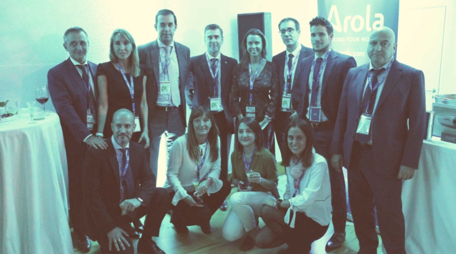 Grupo Arola culmina su participaci&oacute;n en Fruit Attraction con un c&oacute;ctel para sus clientes