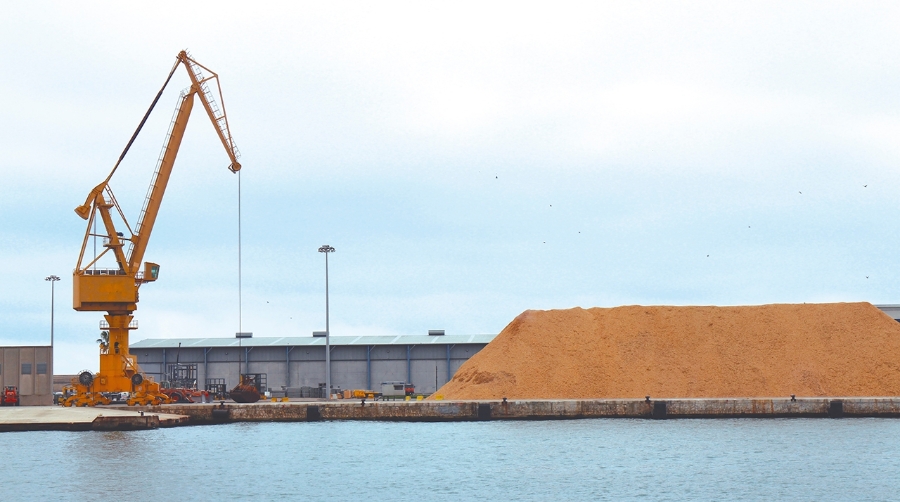 El tráfico de graneles sólidos retrocedió en 2025 un 3,4%.