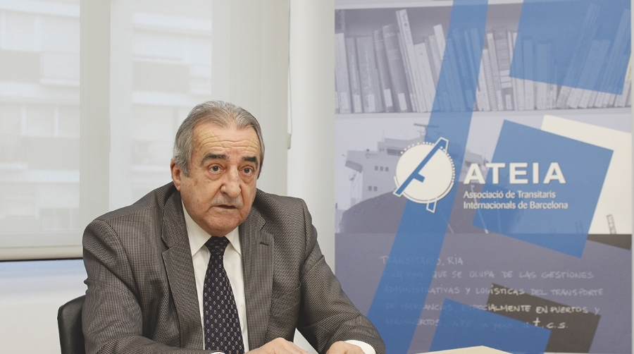 Emili Sanz, presidente de ATEIA-OLTRA Barcelona. Foto M.V.