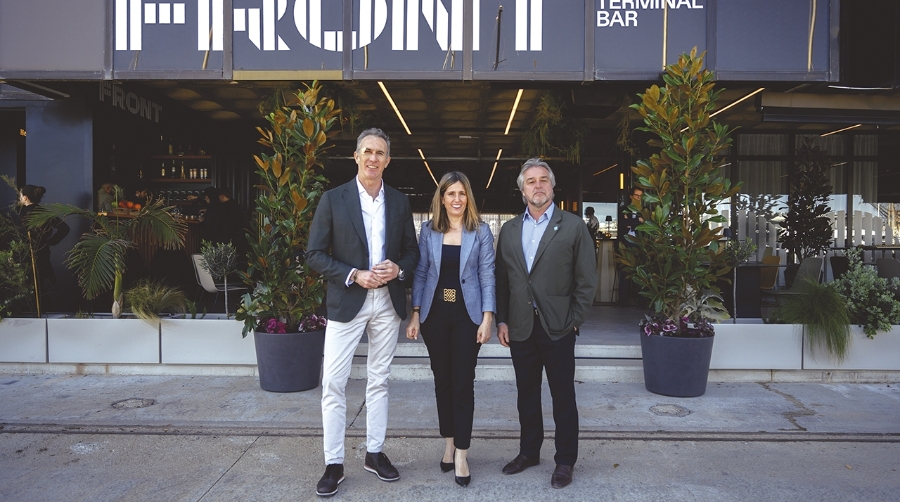Quique Calabuig, Ángela Pérez y Fernando Aliño. Foto Kike Taberner.