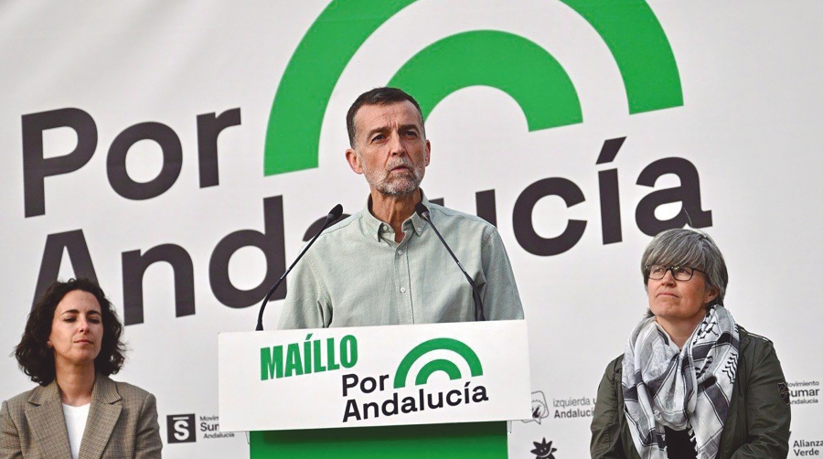 Antonio Maíllo, candidato de Por Andalucía.