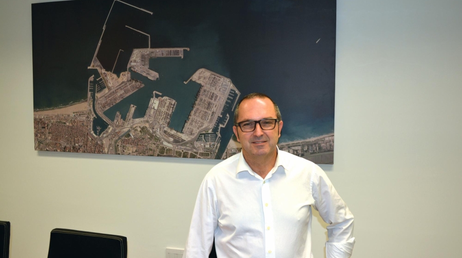 Javier Felis, presidente de la Corporación de Prácticos de Valencia. Foto: Arturo García.