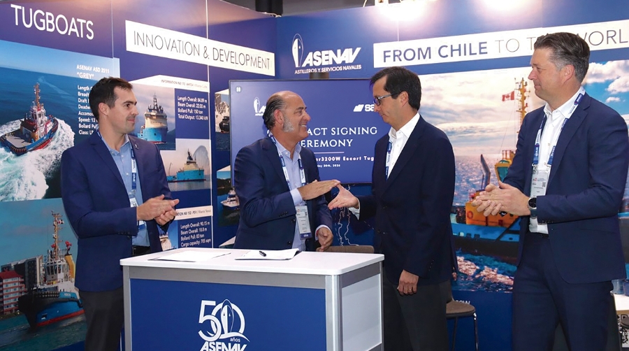 SAAM Towage encarga un nuevo remolcador al astillero chileno ASENAV