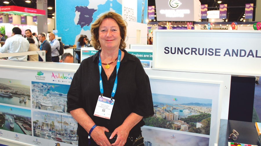 Kate Bonner, Maritime Commercial Manager de la AP de Cádiz. Foto M.V.