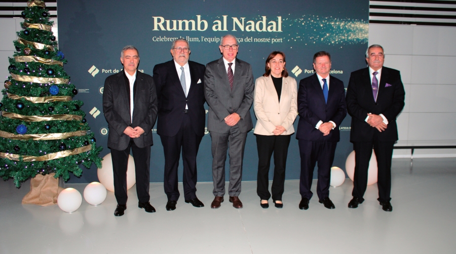 La comunidad portuaria de Barcelona mira hacia un 2026 menos convulso y más estable