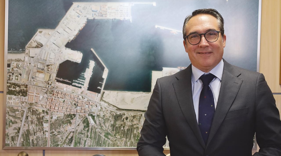 Rubén Ibáñez, presidente de la Autoridad Portuaria de Castellón.