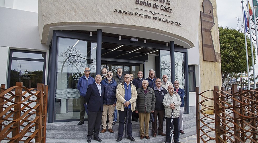 Una de las visitas al Puerto de la Bahía de Cádiz.