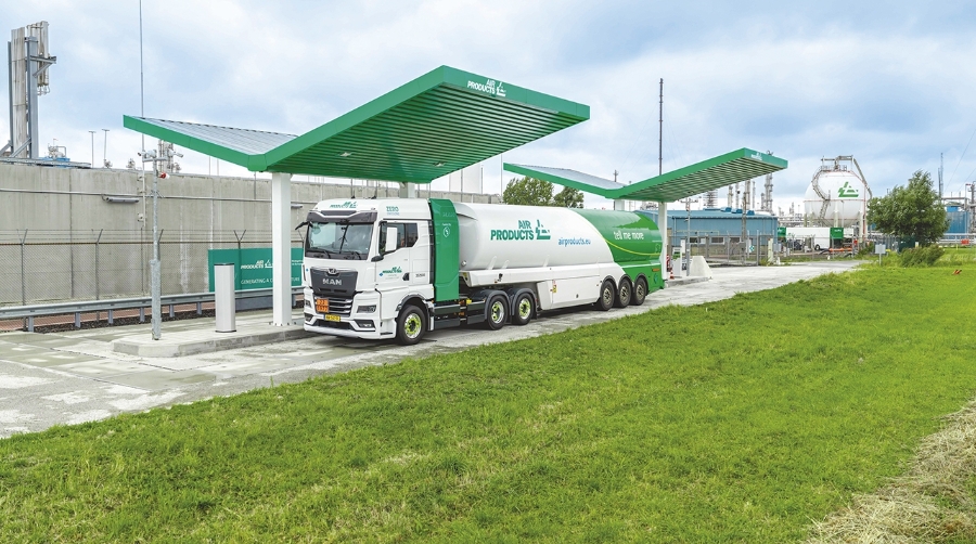 La estación de repostaje contribuye a un mayor despliegue del transporte pesado cero emisiones en todo el ecosistema de la región.