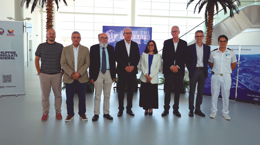 El Port de Barcelona homenajea a la comunidad filipina el Día de la Gente de Mar