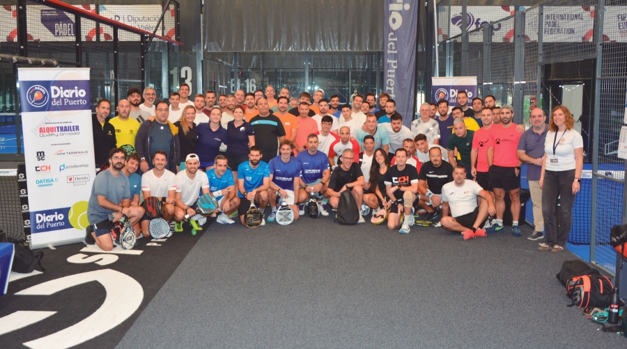 Aforo completo en el 6º Torneo de Pádel Diario del Puerto en Valencia
