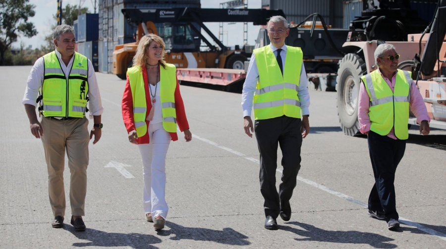 El Puerto de Huelva refuerza su estrategia intermodal con la ampliación de la Terminal de Majarabique