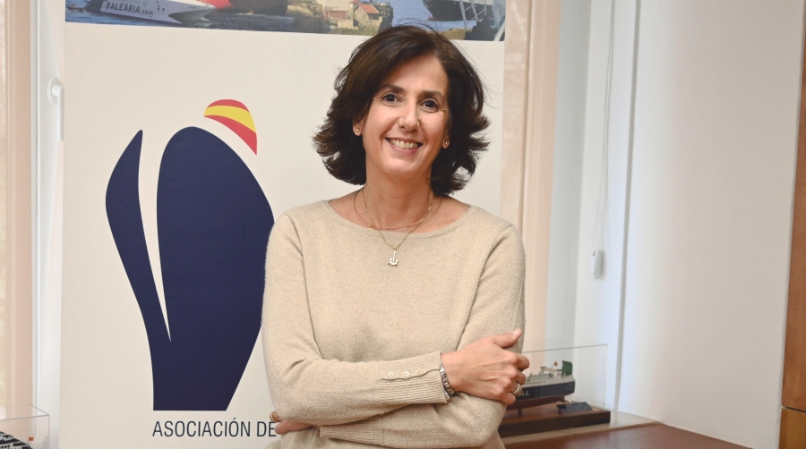 Elena Seco, directora general de la Asociación de Navieros Españoles (ANAVE).