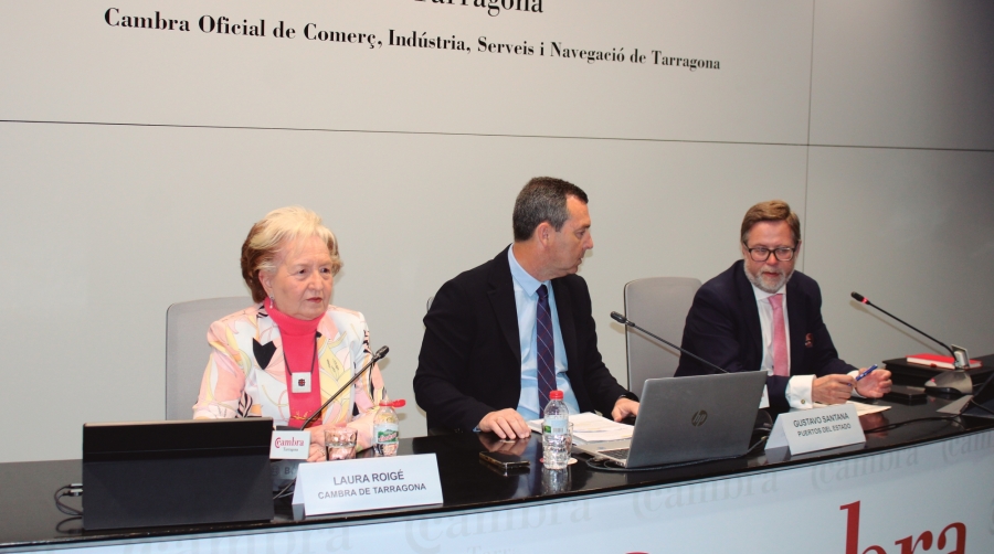 Santana: “El ciclo inversor de Port Tarragona aumentará su competitividad y atraerá nuevos tráficos”