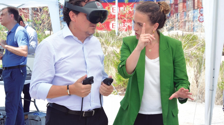 El Proyecto Imagine-B5G testa el uso de nuevas tecnologías para impulsar la seguridad portuaria