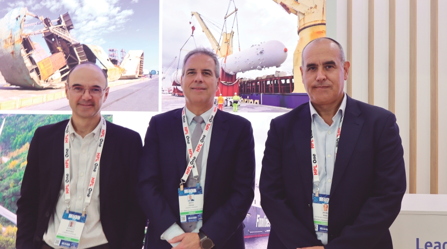 SLP pone en valor en Breakbulk Europe la fortaleza de Bilbao
