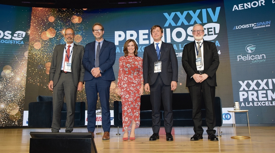 Un momento de la ceremonia de entrega de la pasada edición de los Premios CEL.
