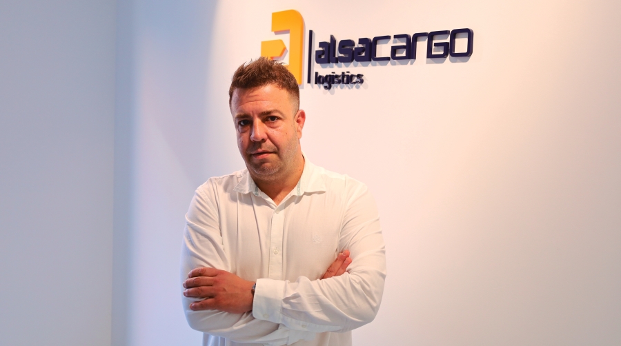 Vicente Sanz, gerente de Alsacargo Logistics. Foto R. T.
