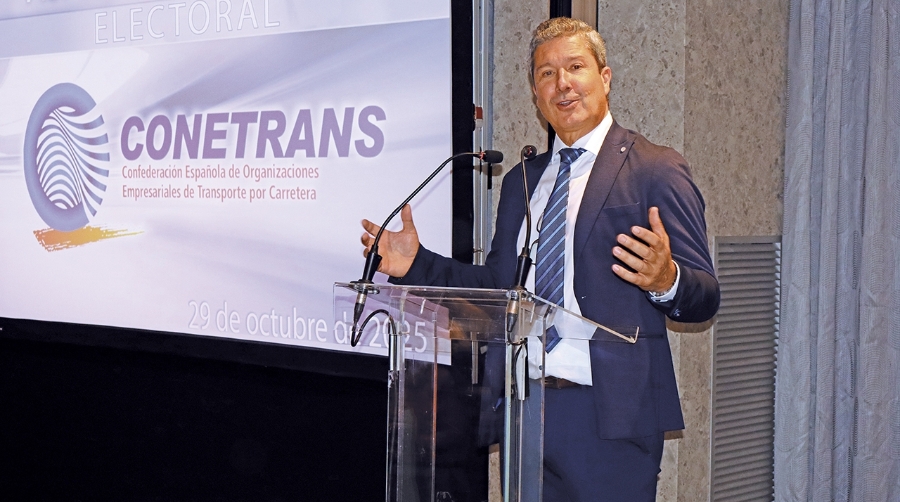 Javier Arnedo, presidente de Conetrans.