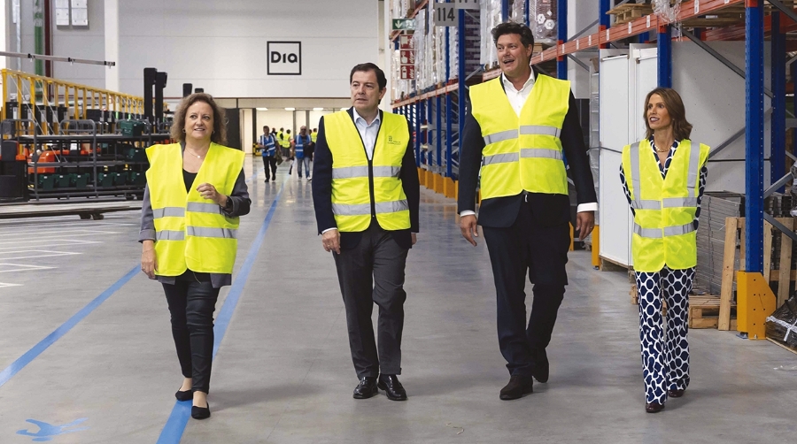 El nuevo almacén cuenta con una superficie de 64.000 metros cuadrados.