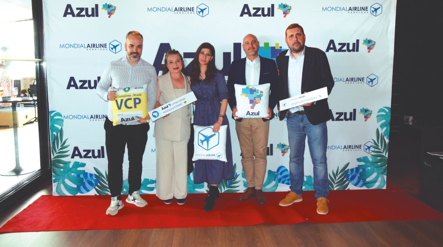 Azul ofertará semanalmente cerca de 100 t de carga en sus rutas con Viracopos y Recife