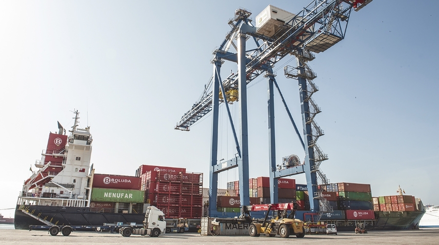El tráfico de contenedores crece un 32% en Alicante hasta agosto