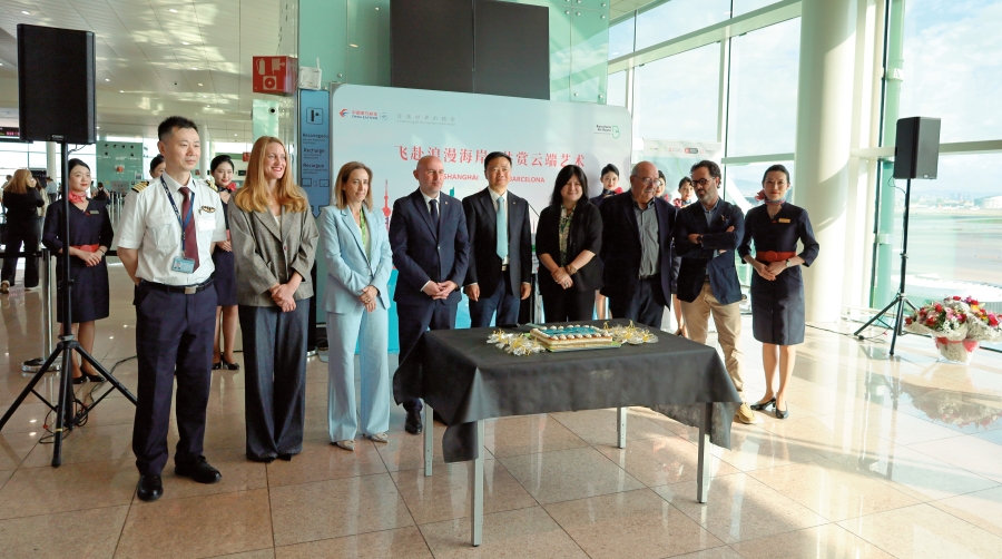 China Eastern ofertará 13 t de capacidad por vuelo en su nueva ruta Barcelona-Shanghai
