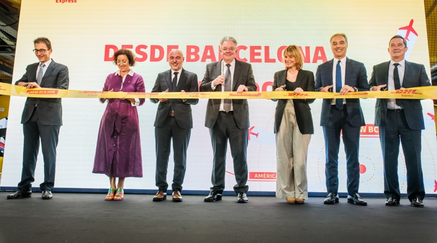 Un momento de la inauguración del nuevo hub.