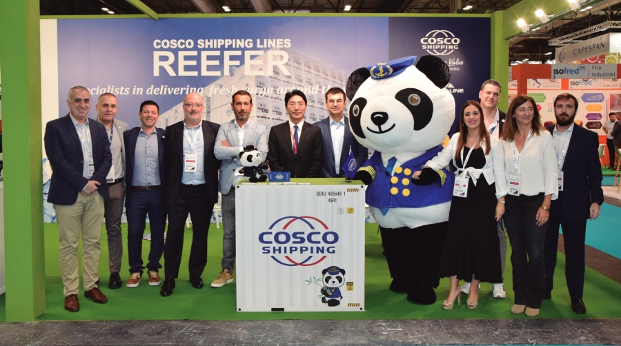 COSCO refuerza sus servicios en los puertos españoles