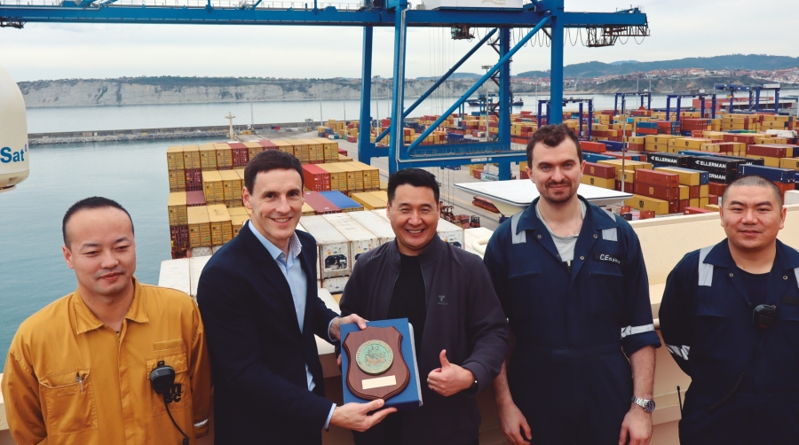 El “MSC Yang R” completa la primera rotación en Bilbao del nuevo servicio “Canada Express”